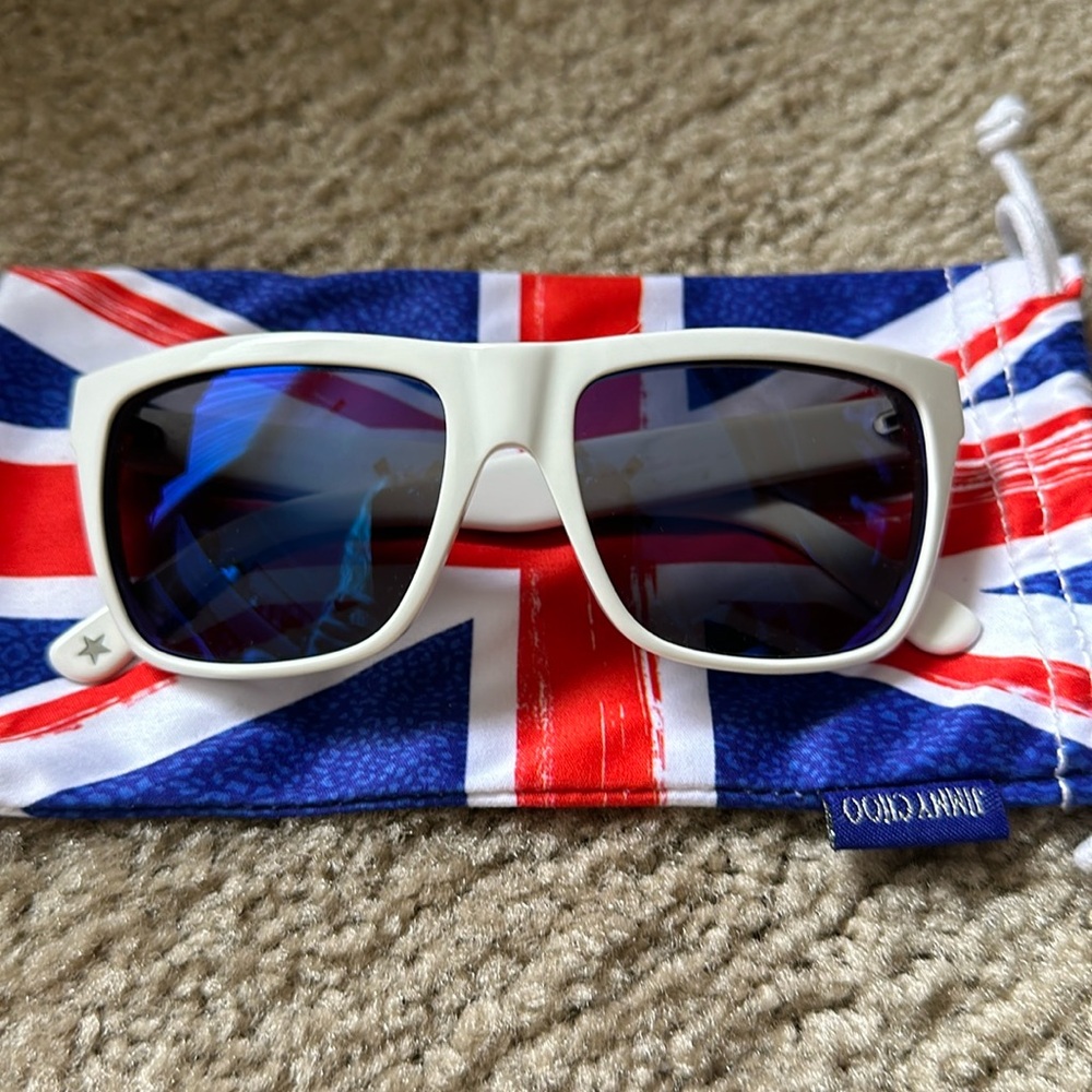 Jimmy Choo Union Jack Sunglassed